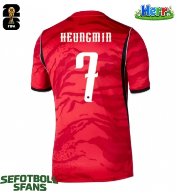 Korea Son Heung-min #7 Hemmatröja VM 2026 Kortärmad